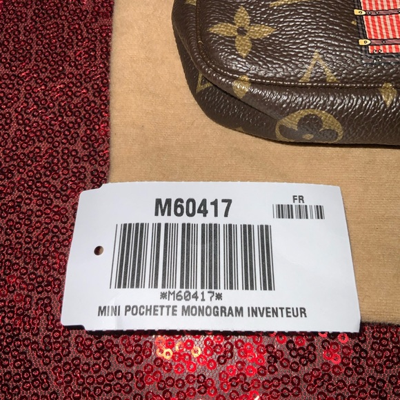 AUTHENTIC Louis Vuitton Limited Edition Mini Pochette Monogram Inventeur - Picture 11 of 13